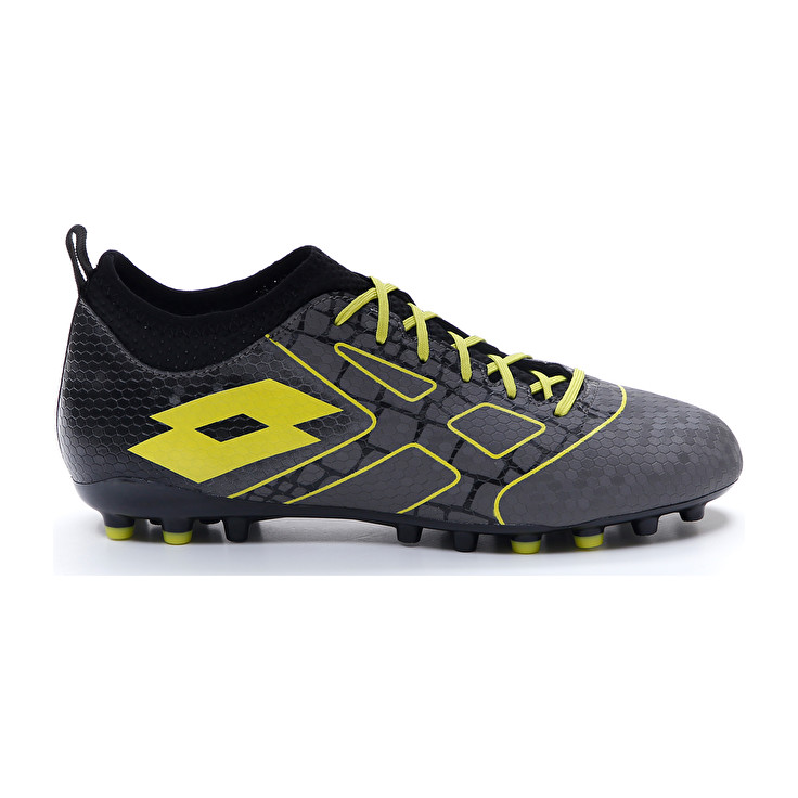 Lotto Maestro 700 Iii Agm Botas Futbol Hombre - Gris/Negras/Amarillo - Colombia HBKJQGU-47